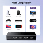 UGREEN Accessories UGREEN 4K@60Hz HDMI Switch - 3 in 1 Out with Remote / 15376