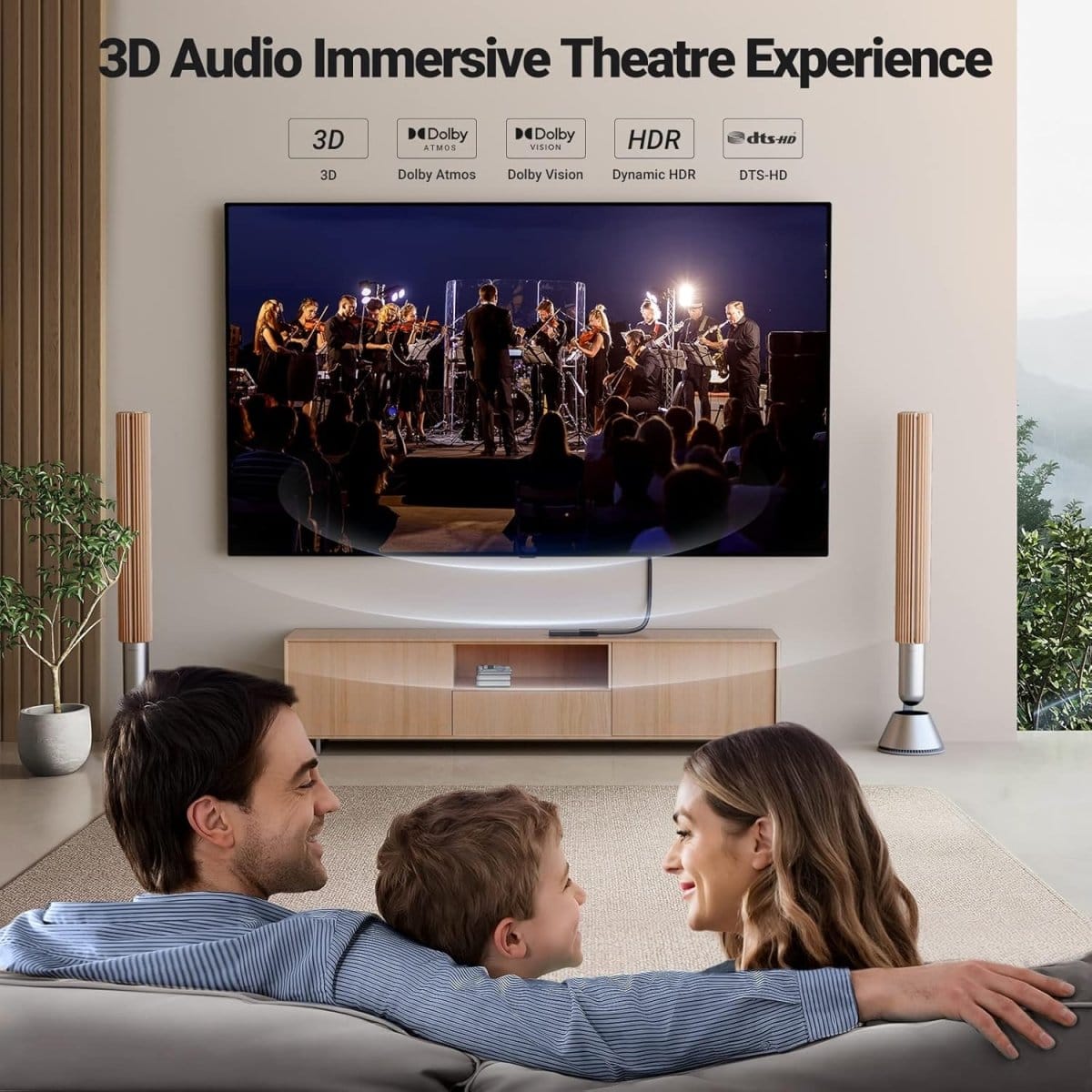كابل تمديد HDMI 4K من Ugreen (ذكر إلى أنثى) / HD107 - متجر نصر