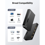 UGREEN Accessories UGREEN 4K HDMI Switch 3-IN-1 Out HDMI Switcher / 40234
