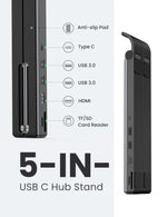 UGREEN Accessories UGREEN 5-in-1 Laptop Stand & Docking Station |80551