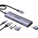 UGREEN Accessories UGREEN 5 in 1 Multifunction Adapter |15596