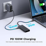 UGREEN Accessories UGREEN 5-IN-1 USB-C HUB USB-C TO 4XUSB-C 3.2 HUB WITH PD / 55334