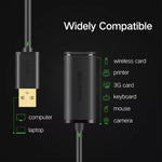UGREEN Accessories Ugreen 5m usb 2.0 active extension black / 20213