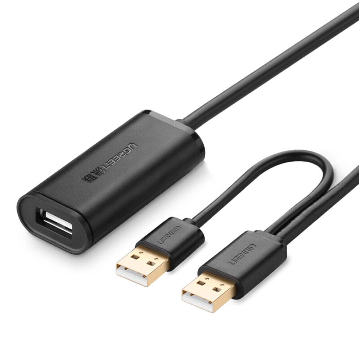 Ugreen 5m usb 2.0 active extension black / 20213 - متجر نصر