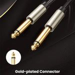 UGREEN Accessories UGREEN 6.5MM Male to Male Stereo Auxiliary Aux Audio Cable / AV128