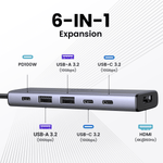 UGREEN Accessories Ugreen 6 In 1 Multifunction Adapter | 35999