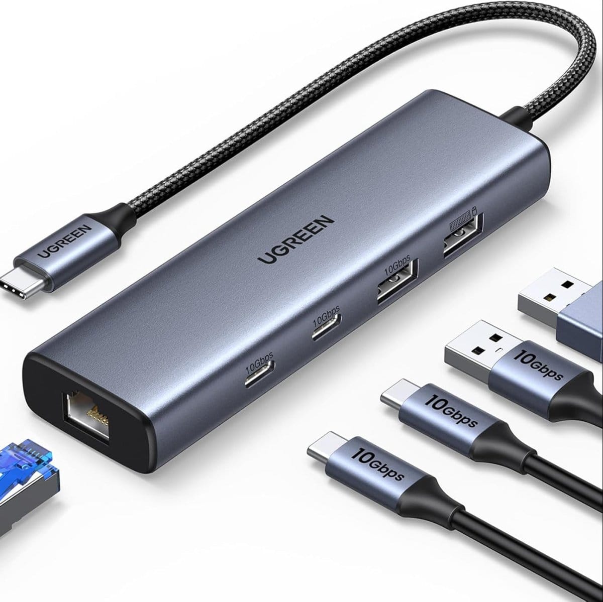 UGREEN 6 in 1 Multifunction Adapter | 45320 - متجر نصر
