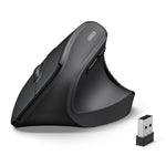 UGREEN Accessories UGREEN 65042 | Vertical Mouse, Wireless Bluetooth Ergonomic Mouse, Dual-Mode (BT 5.4 & USB 2.4G), Quiet Clicks, 4 Adjustable DPI