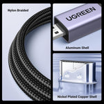 UGREEN Accessories UGREEN 8K Micro HDMI to HDMI braided Cable / HD164