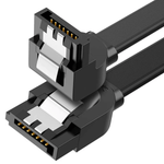 UGREEN Accessories UGREEN ANGLED SATA 3 DATA CABLE 0.5M (BLACK) /30797