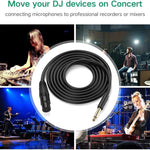 UGREEN Accessories Ugreen Audio Cable XLR Microphone Cable (Female) - 6.35mm Jack (Male)  Black/ AV131