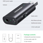 UGREEN Accessories UGREEN Bluetooth 5.1 Transmitter Receiver / 60300