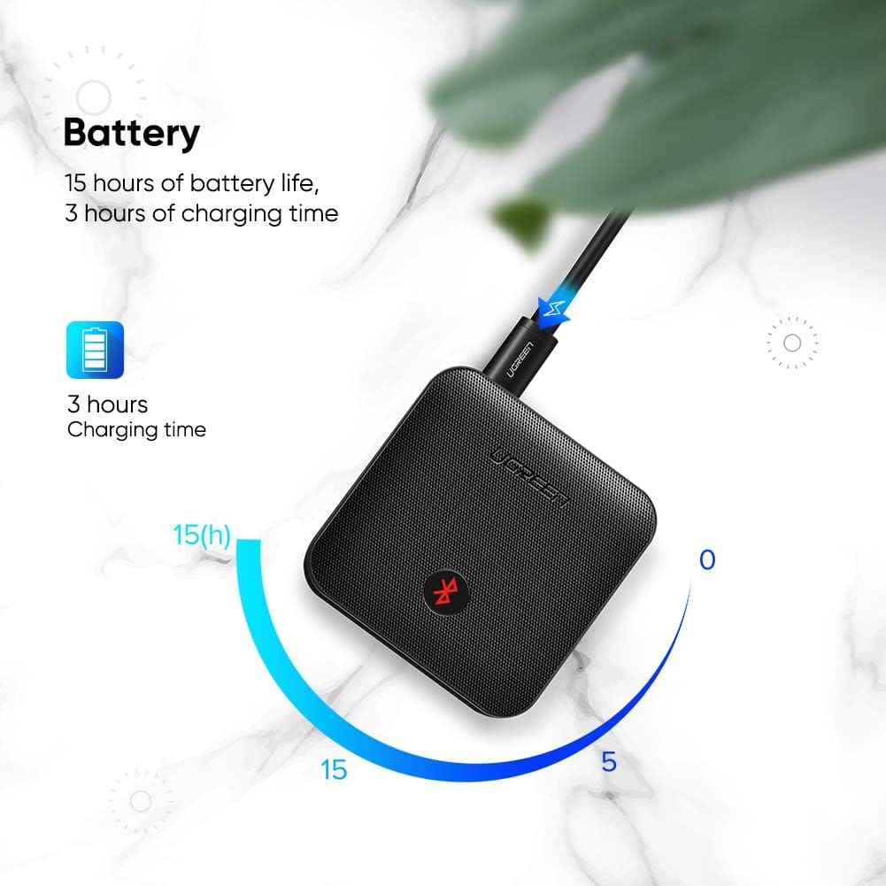 جهاز إرسال واستقبال AptX بتقنية بلوتوث من Ugreen / 70158 - متجر نصر