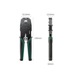 UGREEN Accessories UGREEN-C 8P/6P/4P Multifunction Crimping Tool, Strip, Cut & Crimp for RJ45 / RJ12 / RJ11 | NW304