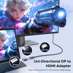 UGREEN Accessories UGREEN-C DisplayPort to HDMI 4K Adapter 2 Pack, Uni-Directional DP Male to HDMI Female | DP130