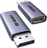 UGREEN Accessories UGREEN-C DisplayPort to HDMI 4K Adapter 2 Pack, Uni-Directional DP Male to HDMI Female | DP130