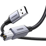 UGREEN Accessories Ugreen Case USB A Male to USB B 2.0 Printer Cable with Braid Black /US369