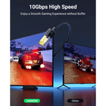 UGREEN Accessories UGREEN Cat 7 Pure Copper Ethernet Cable Braided (Black) - NW150