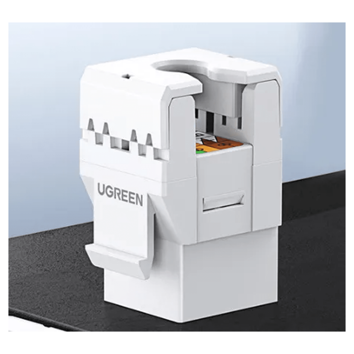 UGREEN CAT6 Unshielded Module 180° 1 pc - 30844 - متجر نصر