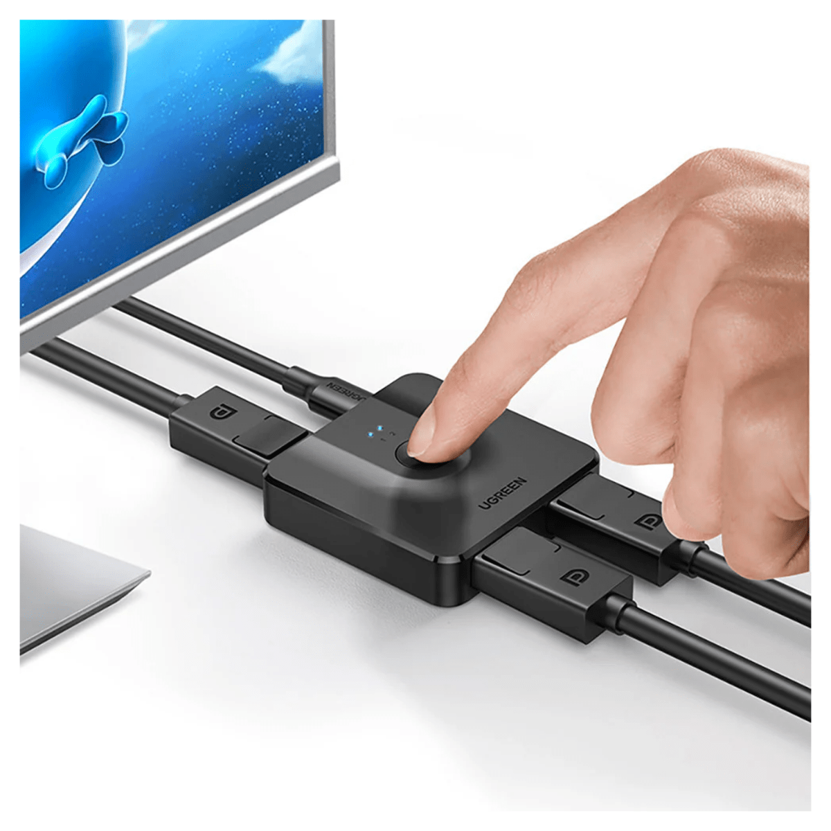 UGREEN DisplayPort BI-Directional Switch / 60622 - متجر نصر
