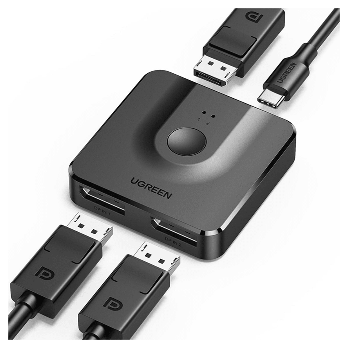 UGREEN DisplayPort BI-Directional Switch / 60622 - متجر نصر