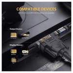 UGREEN Accessories UGREEN DVI-D 24+1 Dual Link Male to Male Digital Video Cable - DV101