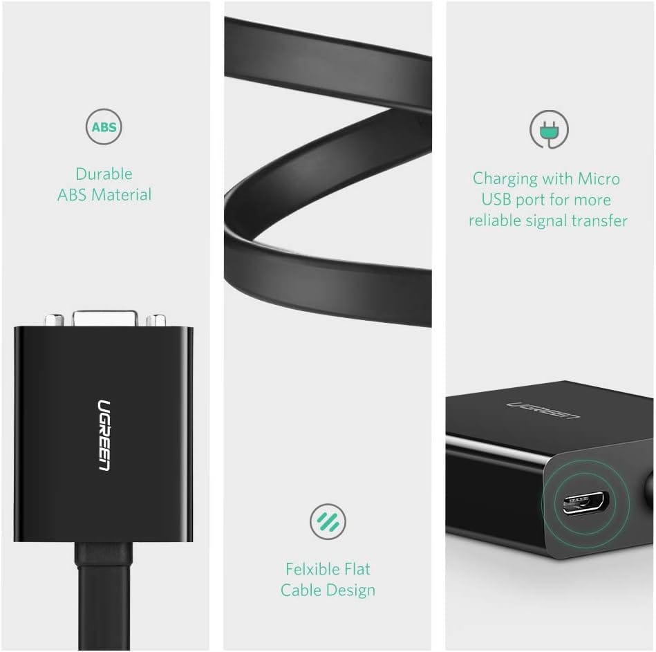 UGREEN DVI-D (24+1) Male to VGA Female Converter | 40259 - متجر نصر