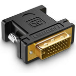 UGREEN Accessories UGREEN DVI-I (24+5) Male to VGA Female Converter (Black) - 20122