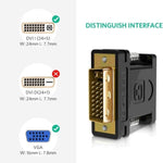 UGREEN Accessories UGREEN DVI-I (24+5) Male to VGA Female Converter (Black) - 20122