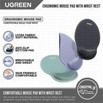 UGREEN Accessories UGREEN Ergonomic Mouse Pad with Wrist Rest