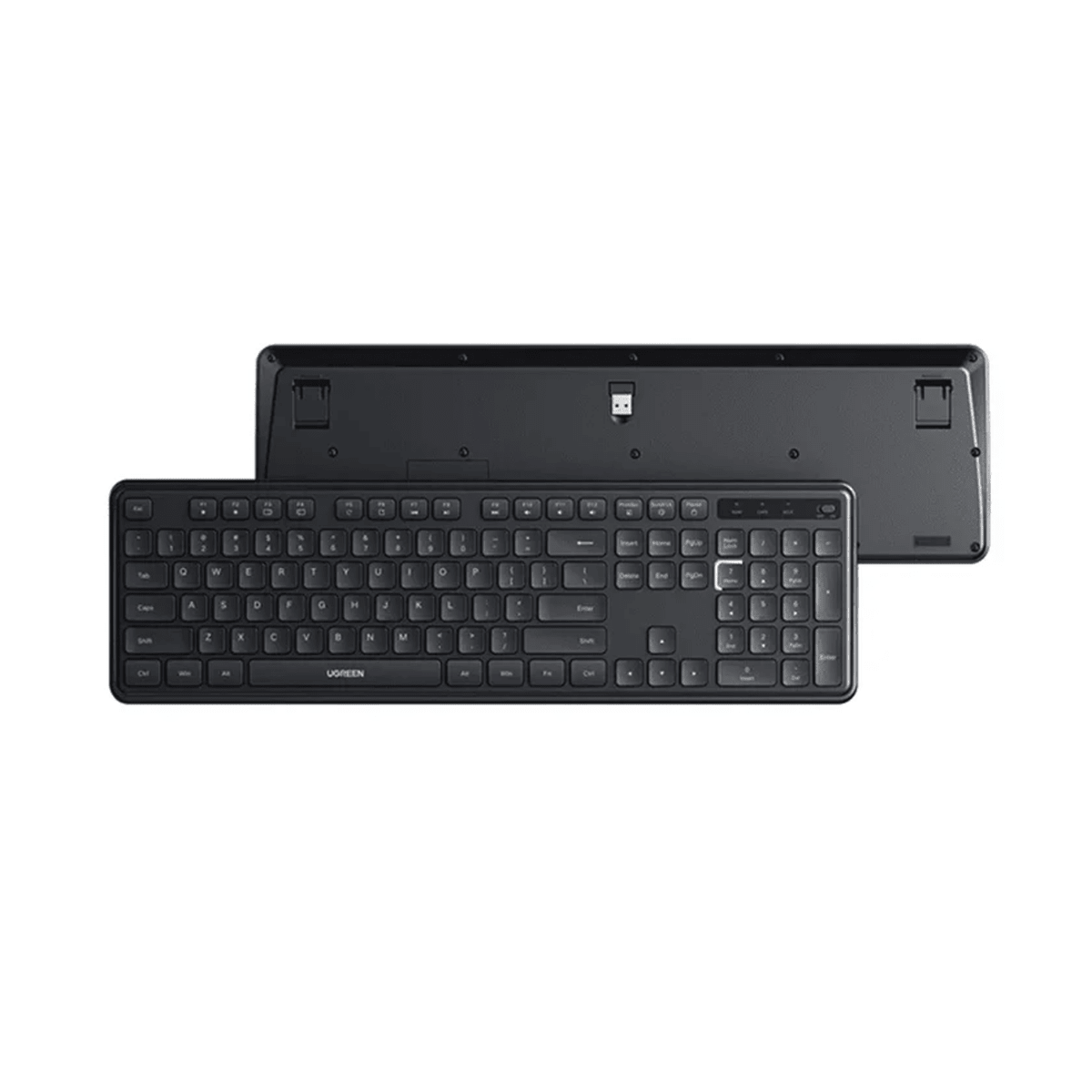 UGREEN Full Size Wireless Keyboard, 104 Keys, 2.4GHz /65734 - متجر نصر