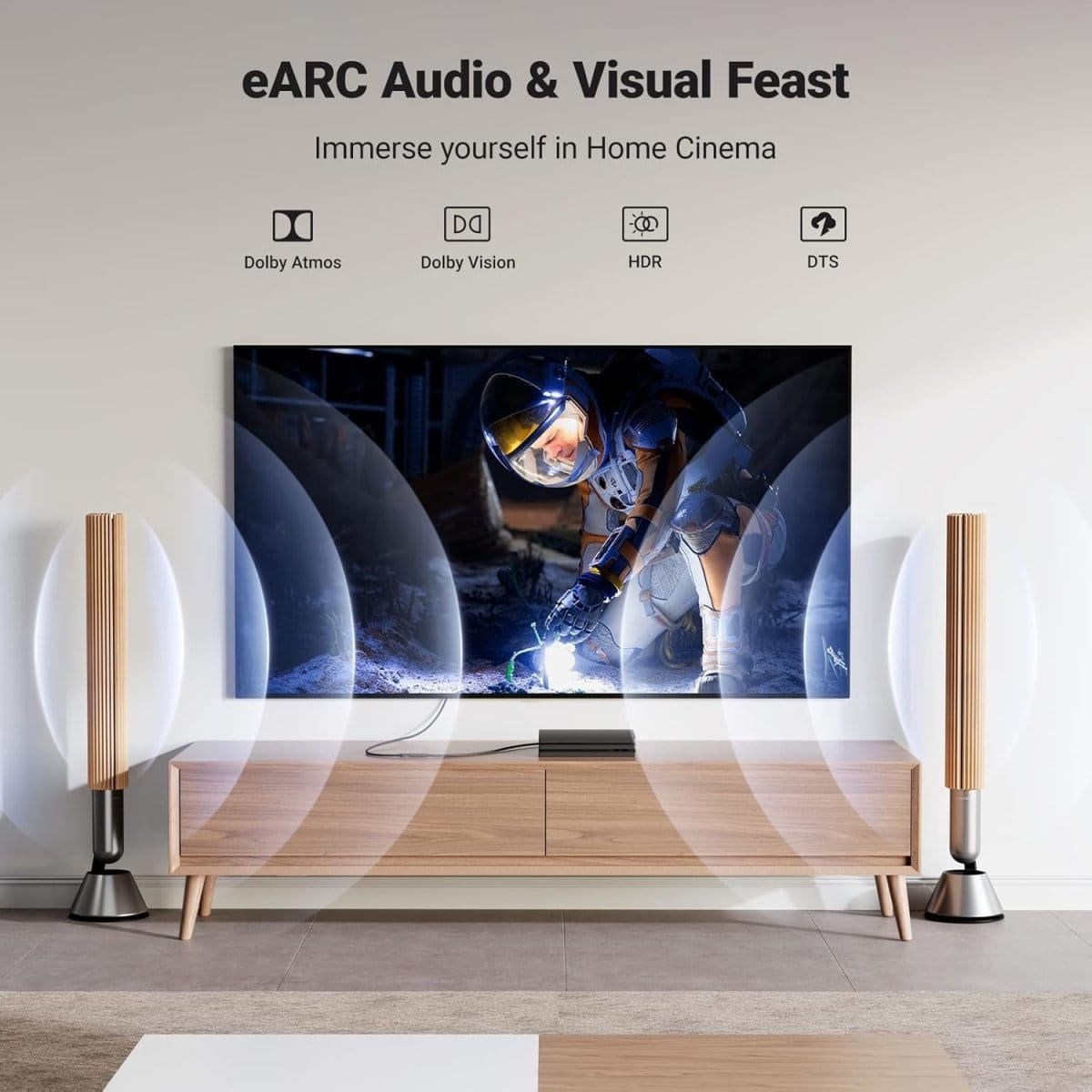 محول يوجرين HDMI 8K أنثى إلى أنثى، قطعة واحدة / 90592 - متجر نصر