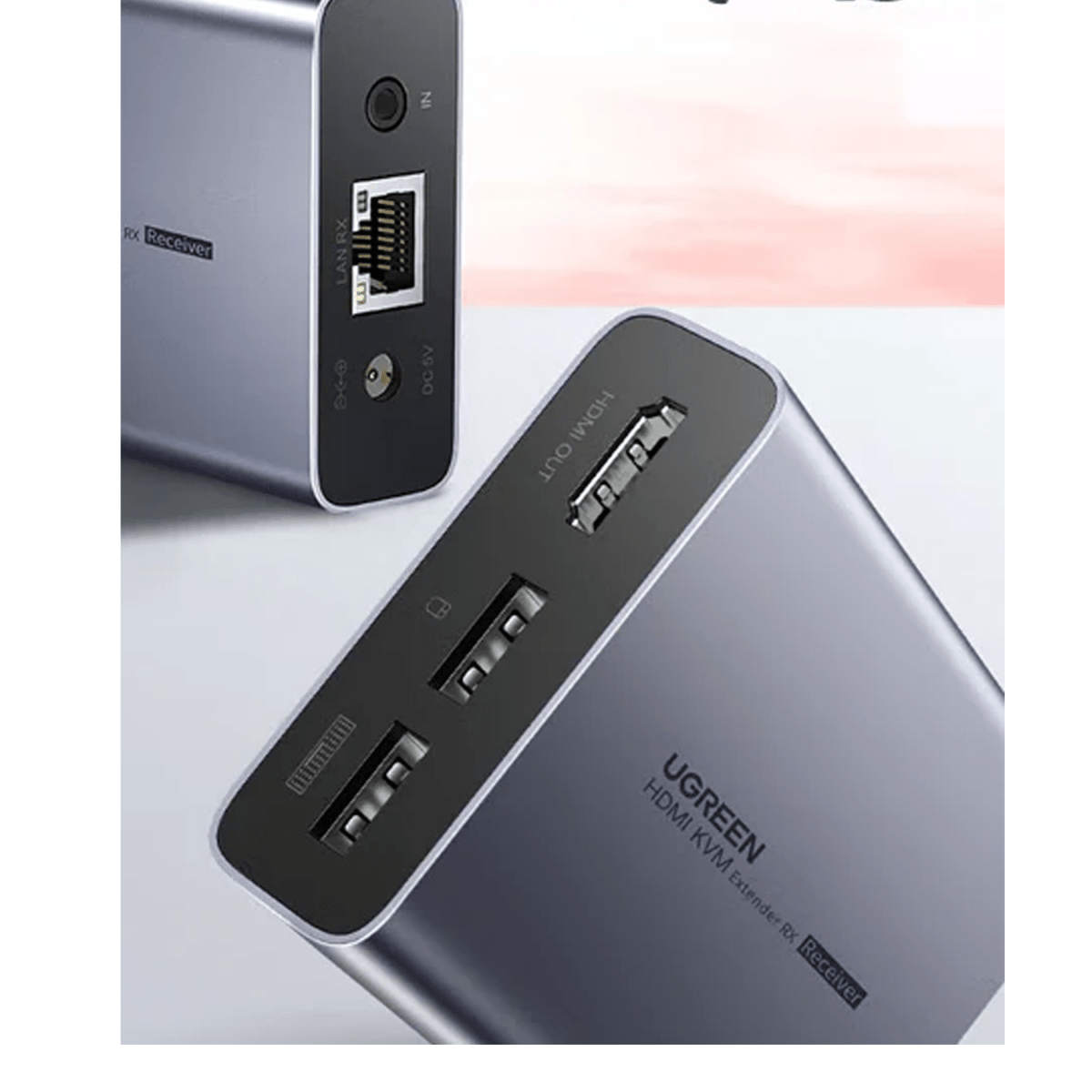 UGREEN HDMI KVM Extender 1080P@60Hz Receiver*1 - 70438EU - متجر نصر