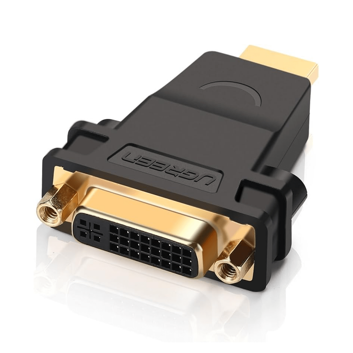 محول UGREEN HDMI ذكر إلى DVI (24+5) أنثى (أسود) / 20123 - متجر نصر