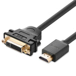UGREEN Accessories UGREEN HDMI Male to DVI Female Adapter Cable 22cm (Black) / 20136