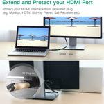 UGREEN Accessories UGREEN HDMI Male to Female Adapter Down / 20109
