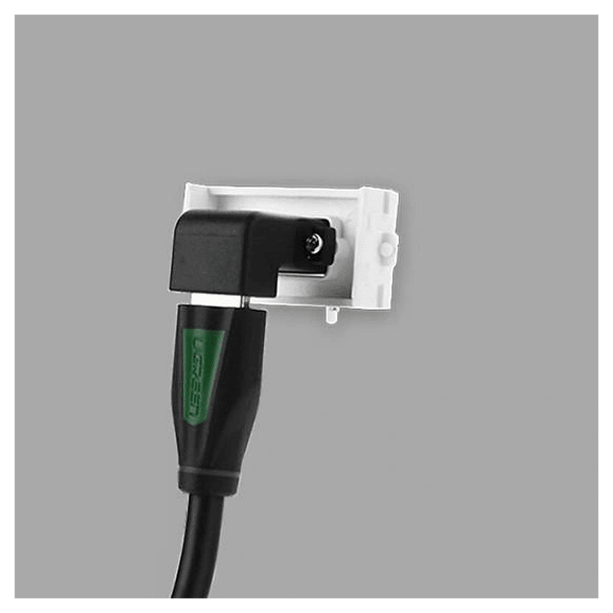 كوع لوحة مقبس HDMI من UGREEN (أبيض)/ 20318 - متجر نصر
