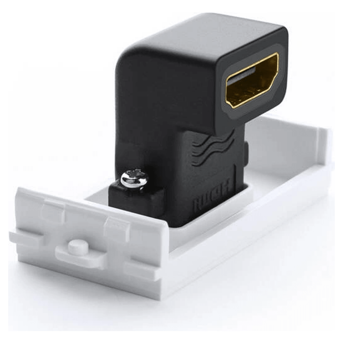 كوع لوحة مقبس HDMI من UGREEN (أبيض)/ 20318 - متجر نصر
