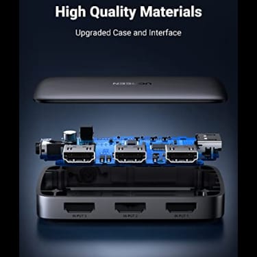 مفتاح HDMI UGREEN 3 في 1 مخرج HDMI / 80125 - متجر نصر