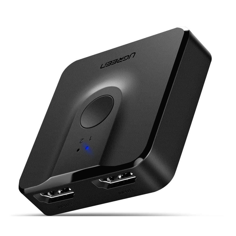 UGREEN HDMI Switch 4K@60Hz, Bi-Directional HDMI Switch 2 in 1 Out HDMI Splitter / 50966 - متجر نصر