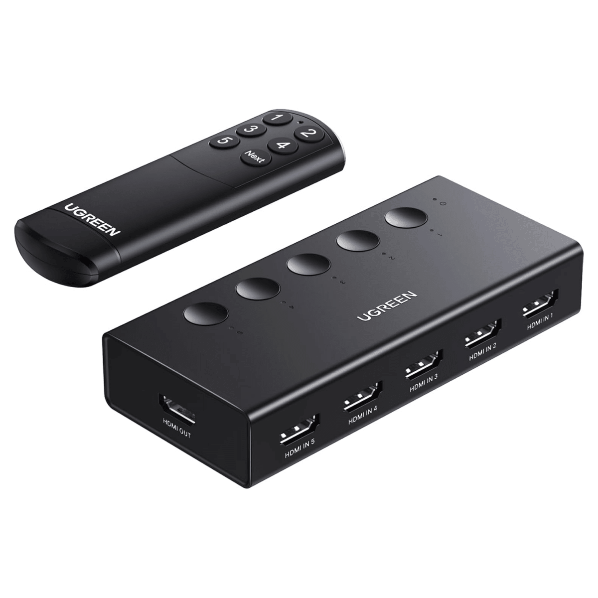 UGREEN HDMI Switch 5 in 1 Out / 90512 - متجر نصر