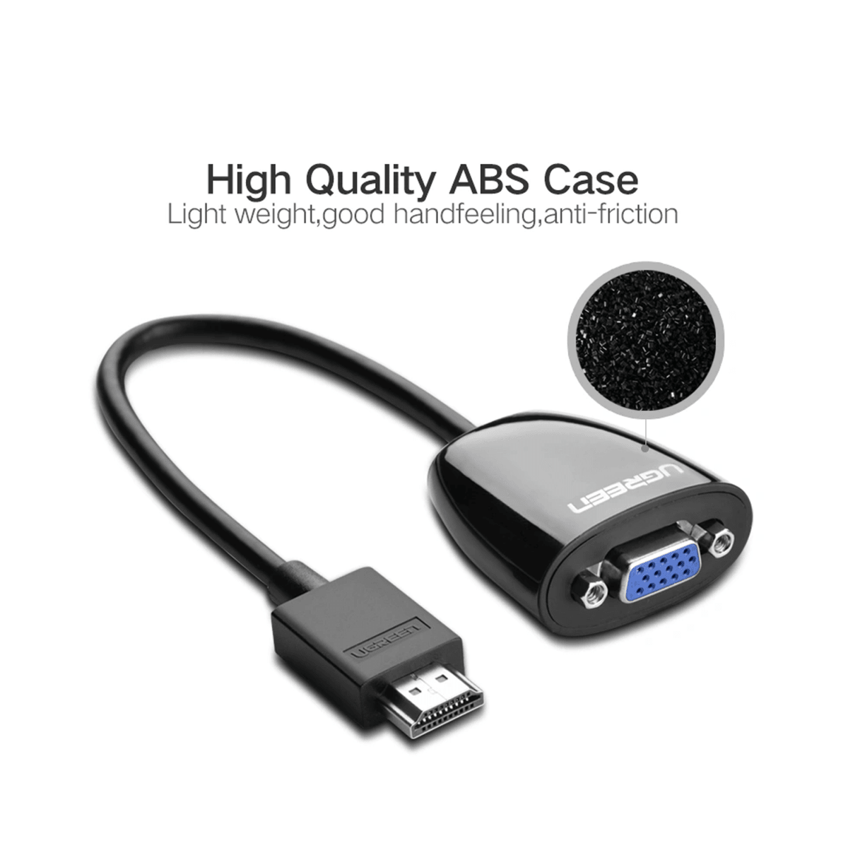 UGREEN HDMI to VGA Converter without Audio – MM105 - 40253 - متجر نصر