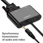 UGREEN Accessories UGREEN HDMI to VGA + HDMI Converter | 40744