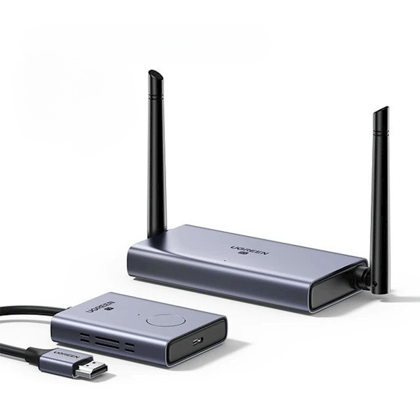 UGREEN HDMI wireless Projector Transmitter + Receiver | 50633A - متجر نصر