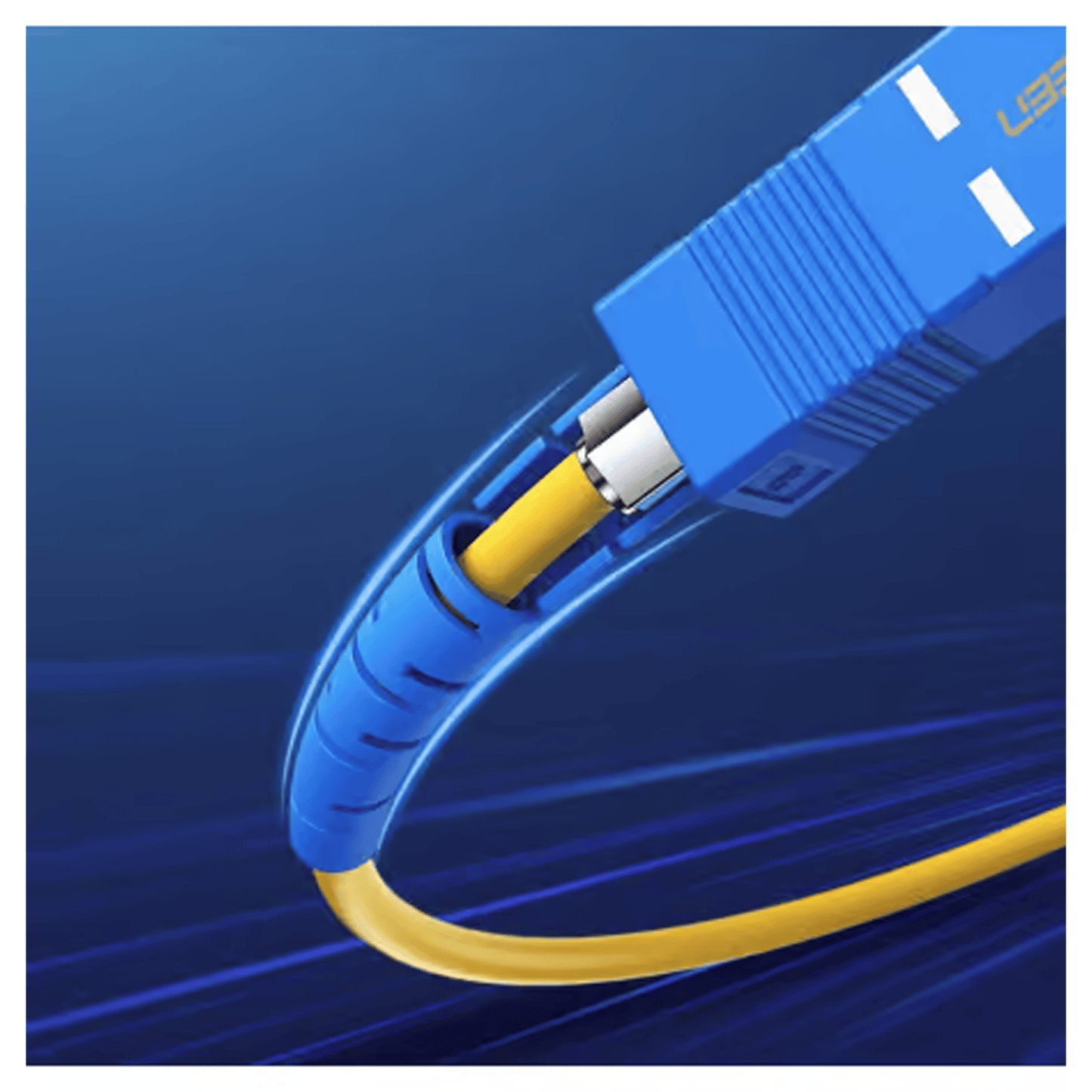 UGREEN LC-LC Singlemode Fiber Optic Cable 3m | 70663 - متجر نصر