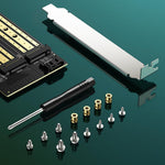 UGREEN Accessories UGREEN M.2 NVMe + M.2 SATA to PCI-E 3.0 X 4 – PCI express card /70504