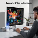 UGREEN Accessories UGREEN Mac mini M4 Docking Station with NVMe SSD and USB A USB C Ports | 65487