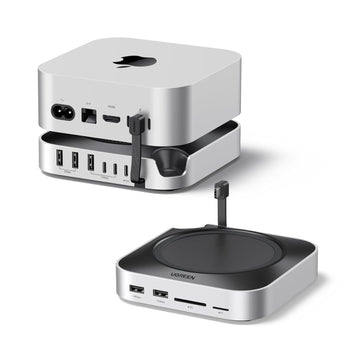 UGREEN Accessories UGREEN Mac mini M4 Docking Station with NVMe SSD and USB A USB C Ports | 65487