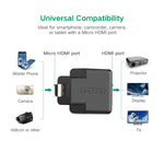 UGREEN Accessories UGREEN Micro HDMI Male to HDMI Female Adapter (Black) / 20106