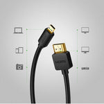 UGREEN Accessories UGreen Micro HDMI To HDMI Cable 1.5M Black / HD127